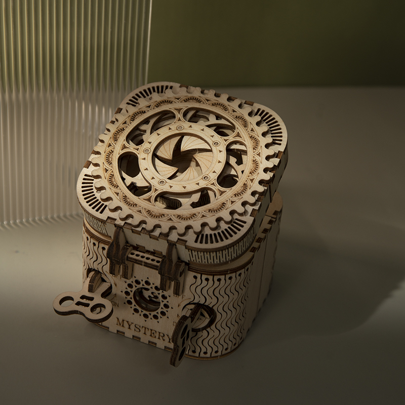Robotime - Modélisme - Treasure Box LK502 - Kit Wood - Boîte