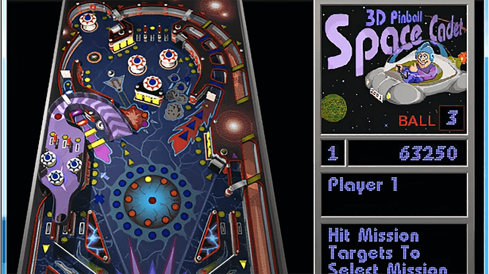 Pinball Space Adventure Game